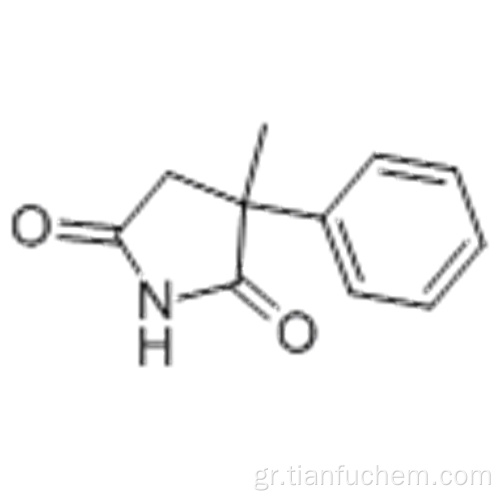 2,5-πυρρολιδινοδιόνη, 3-μεθυλ-3-φαινυλ-CAS 1497-17-2